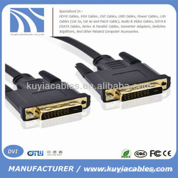 10FT DVI-D Cable 3M 24+1 Male to Male